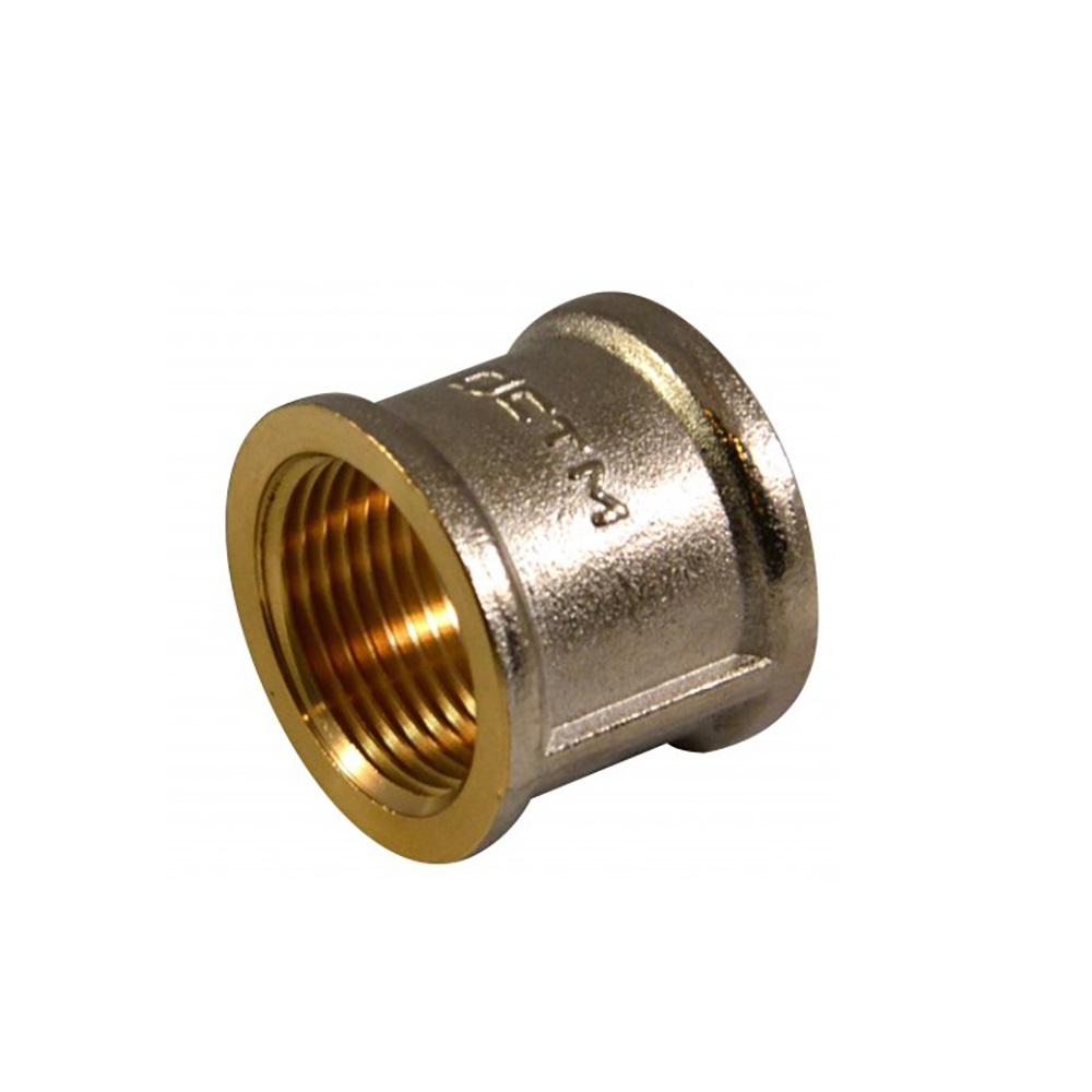 Муфта прямая латунь ВР/ВР Ду 32 (1 1/4")