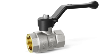 Кран шаровый латунныйLD Pride  вода ВР/ВР Ду 15 (1/2") Ру 40 рычаг 